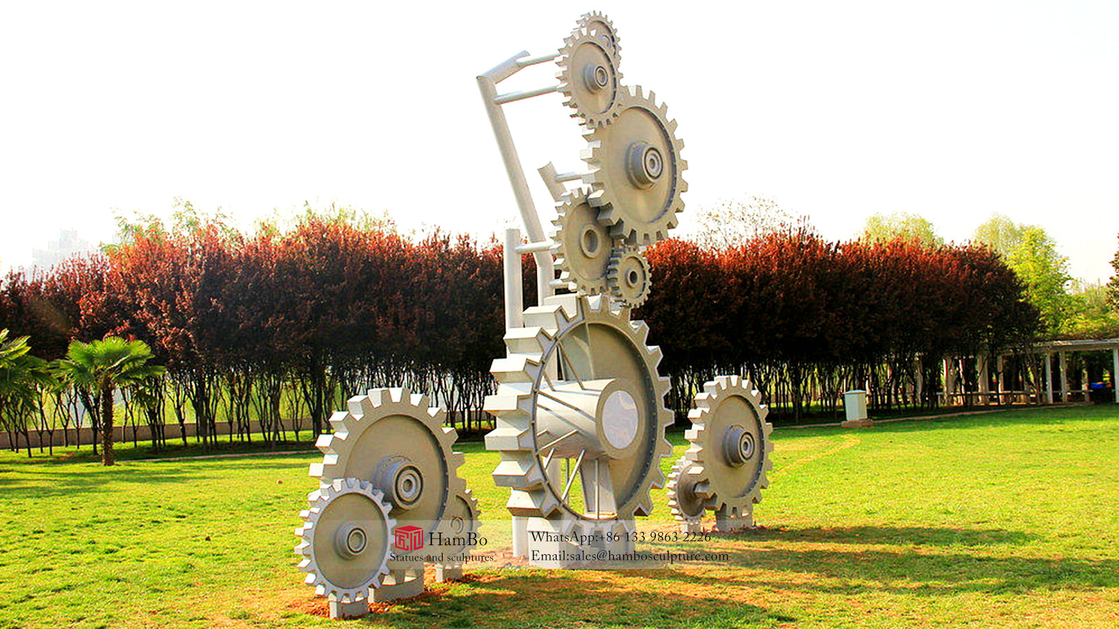Large stainless steel flying horse sculpture custom