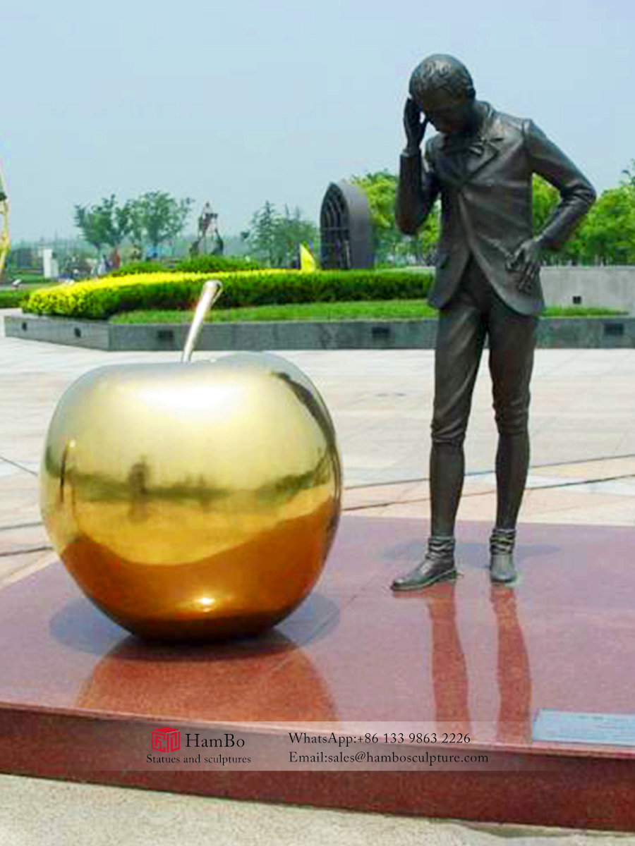 Campus bronze celebrity sculpture customization, scientists sculpture manufacturers